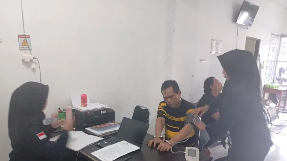 Seksi Kedokteran dan Kesehatan (Sidokkes), pelayanan kesehatan rutin diberikan kepada personel Polri, anggota keluarga, peserta Fasilitas Kesehatan Tingkat Pertama (FKTP), hingga tahanan di lingkungan Polresta Palangka Raya.(istimewa/Polresta)