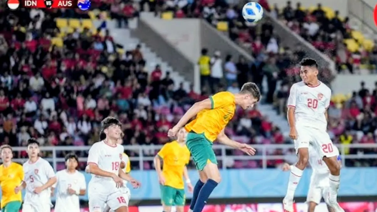 Pertemuan Timnas Indonesia U-19 dengan Timnas Australia U-19(net)