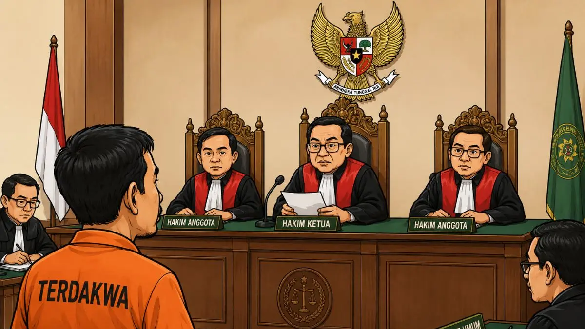 ilustrasi persidangan