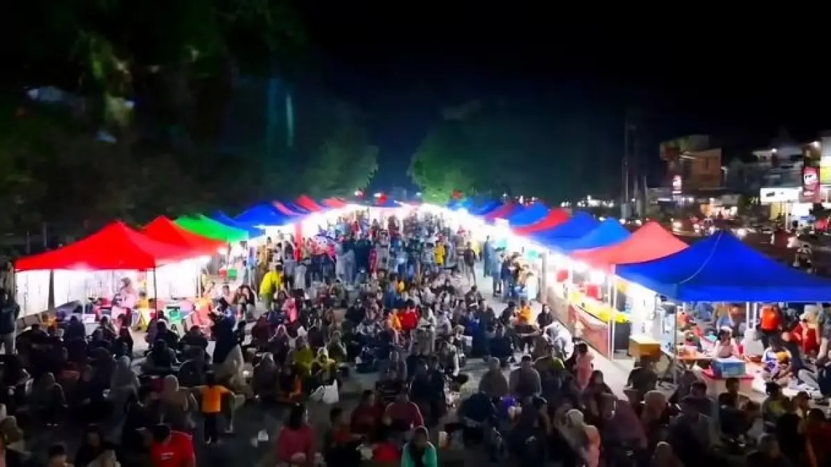 Salah satu even Begoyap yang digelar oleh Pemkab Kobar, selalu menyedot ribuan masyarakat, belum lama ini.(dok.radarsampit)