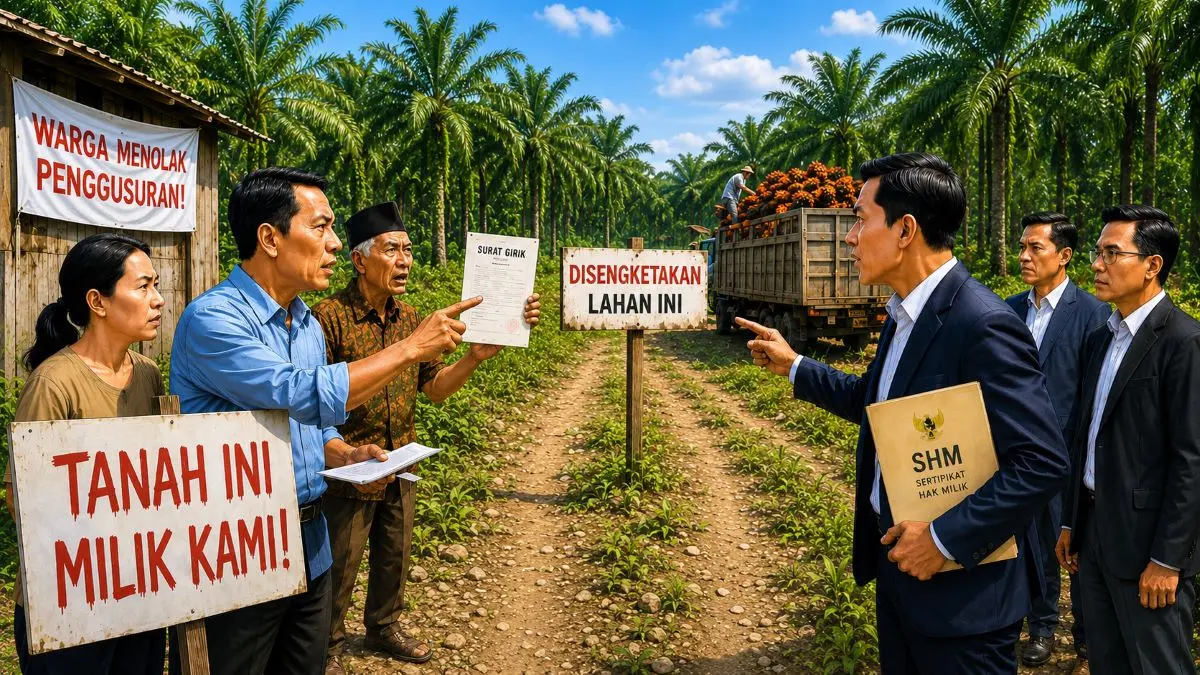 ilustrasi sengketa lahan