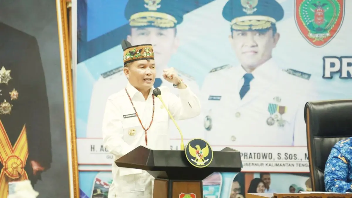 Gubernur Kalteng Agustiar Sabran