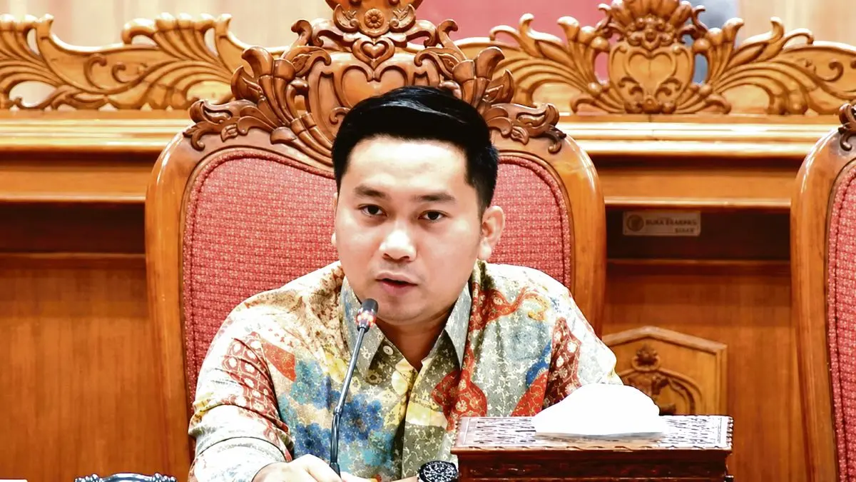 Ketua Komisi I DPRD Kotim Angga Aditya Nugraha