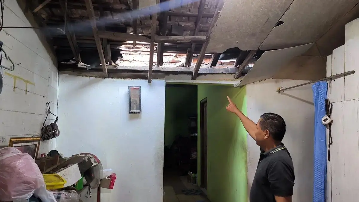 PERISTIWA: Polsek Kebomas masih mendalami peristiwa ledakan petasan dari balon udara yang menyebabkan 2 pemuda luka-luka. (Istimewa)