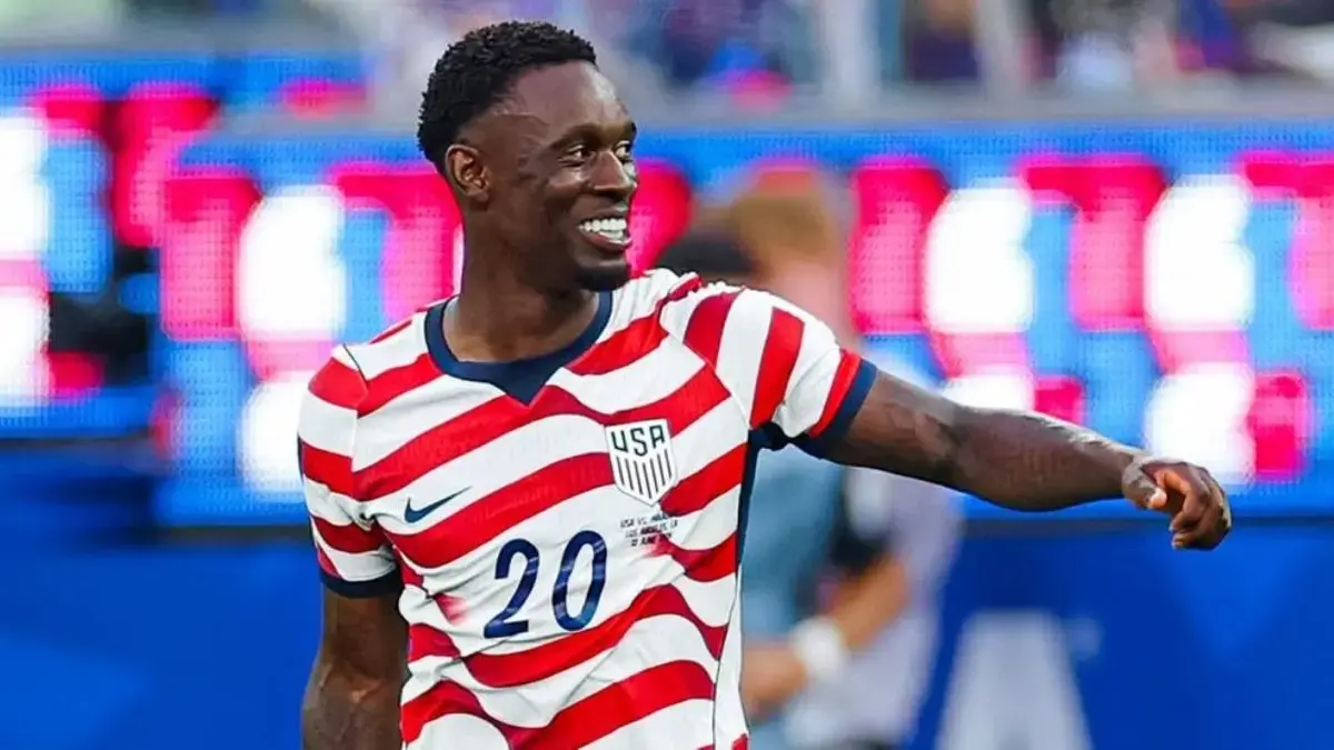 Pemain timnas Amerika Serikat Folarin Balogun. (Dok. USMNT)