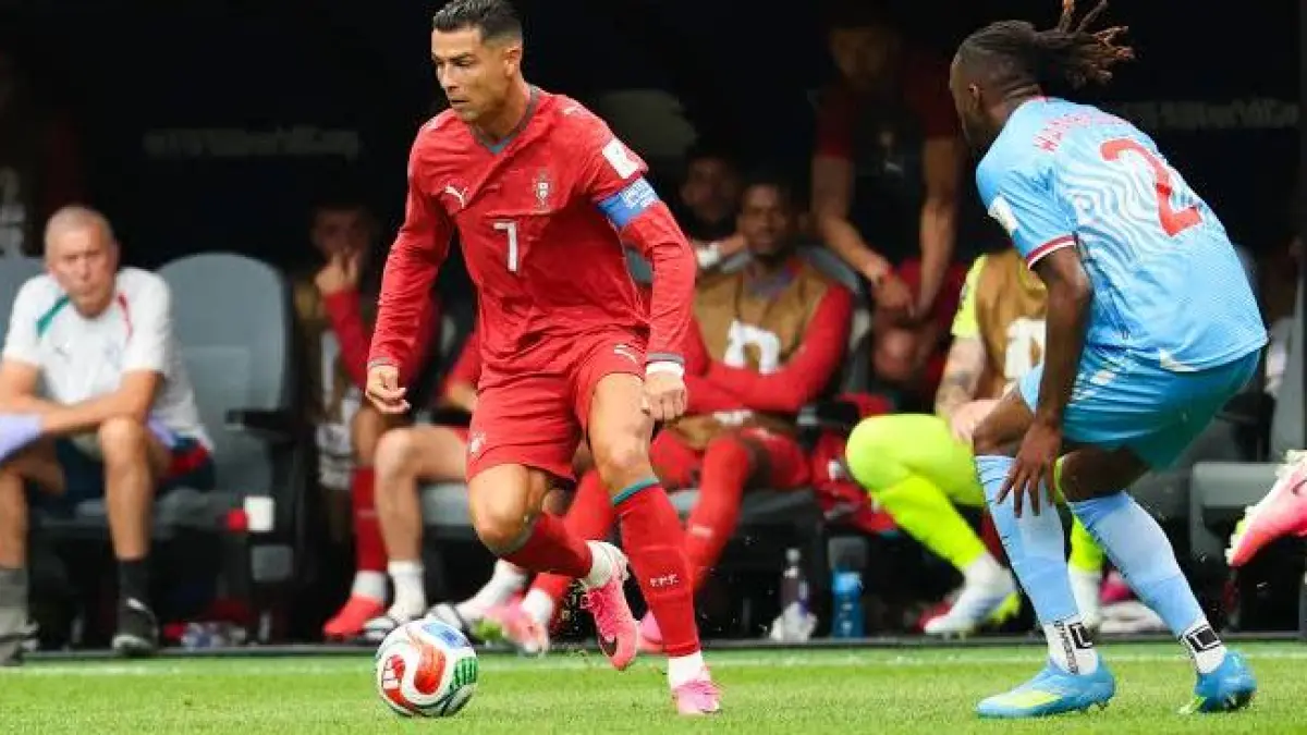 Kapten timnas Portugal saat melawan RD Kongo di laga perdana mereka Piala Dunia 2026. (net)
