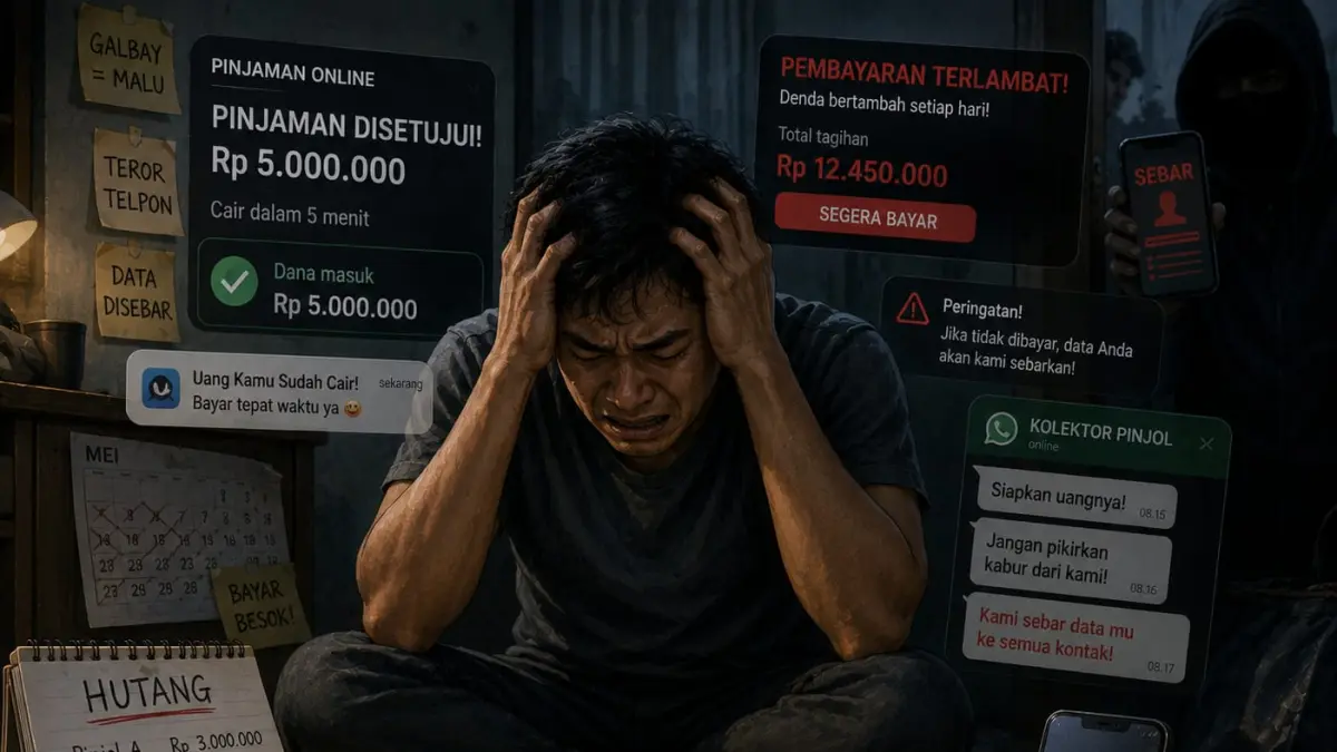  ILUSTRASI PINJOL (AI)