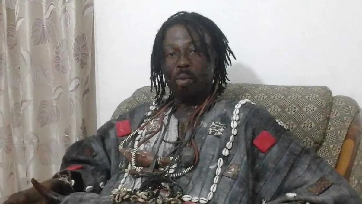 Nana Kwaku Bonsam, seorang dukun asal Ghana. (net)