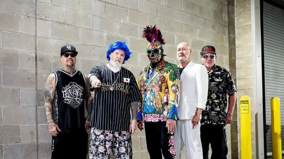 Personel Limp Bizkit saat ini. (net)