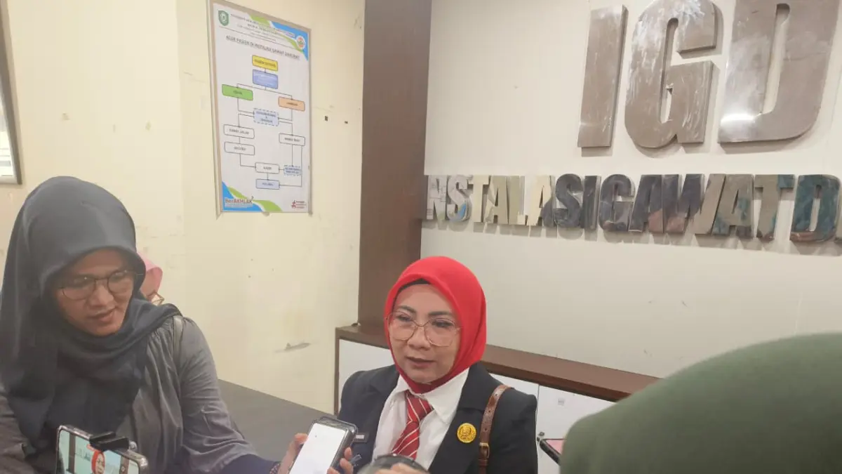 Direktur RSUD dr Murjani Sampit, dr Yulia Nofiany, mengatakan RSUD dr Murjani menjadi rumah sakit pertama yang berhasil mengoperasikan layanan tersebut.  (Akbar/Radar Sampit)