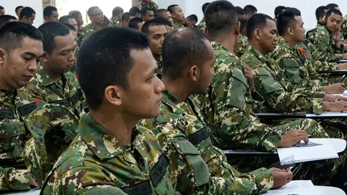 LATSARMIL: Empat Calon Manajer Kopdes Merah Putih Meninggal ketika Mengikuti Program (Sumber: Radar Malang)