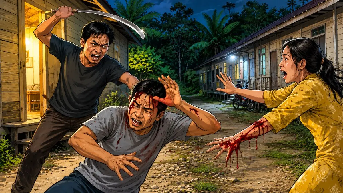 ilustrasi penganiayaan berat (anirat)