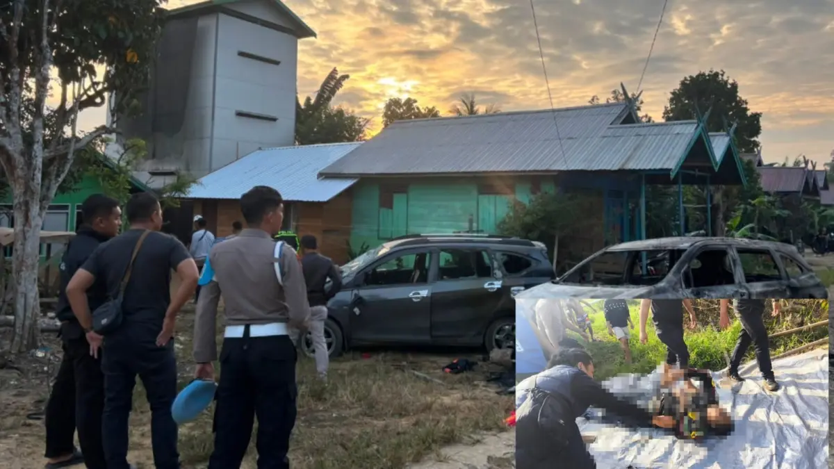  Operasi penangkapan bandar narkotika di Desa Tumbang Kalemei, Kecamatan Katingan Tengah, Kabupaten Katingan, Kalimantan Tengah, Kamis dini hari (2/7/2026), berubah menjadi tragedi berdarah yang menewaskan seorang anggota Polri dan menyebabkan dua personel lainnya masih dinyatakan hilang. (istimewa/radar sampit)