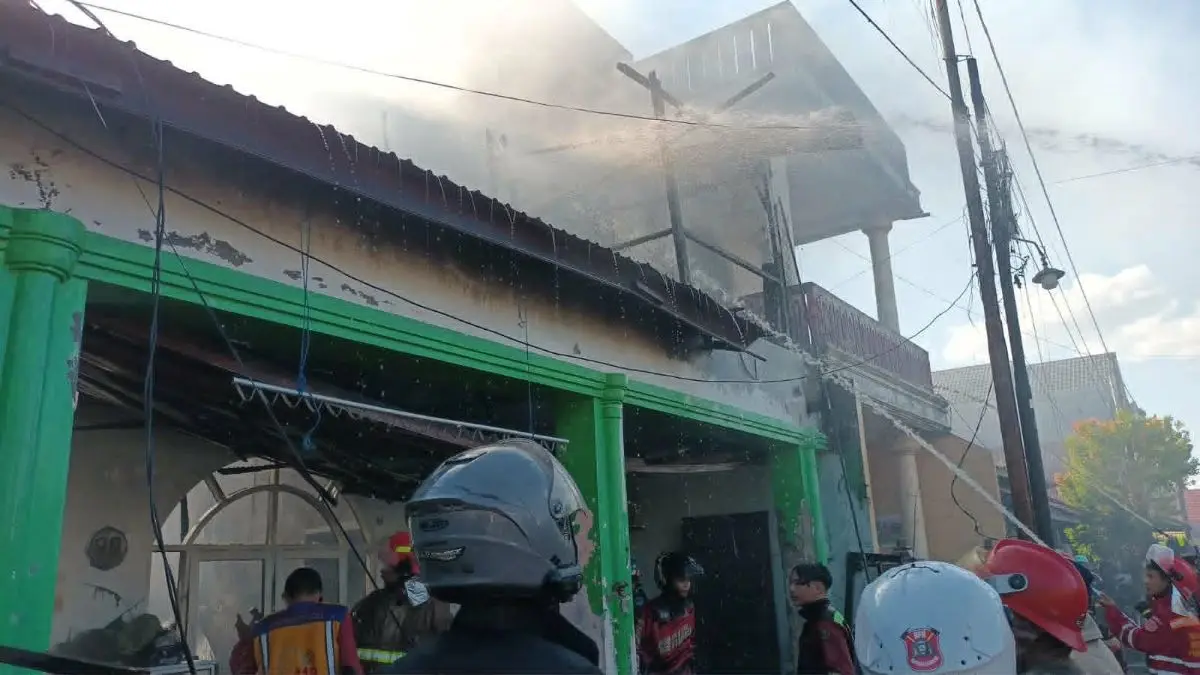 Kebakaran di Kota Palangka Raya