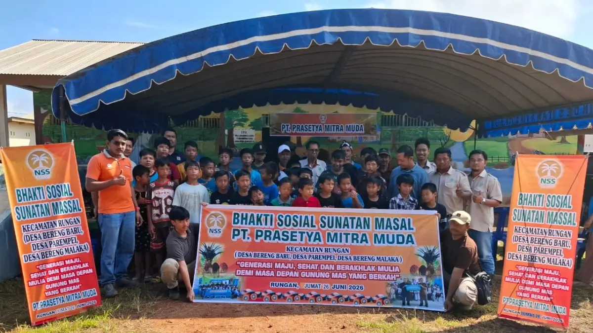Khitan Massal yang anak dari Desa Bereng Baru, Desa Parempei, Desa Bereng Malaka, Kecamatan Rungan