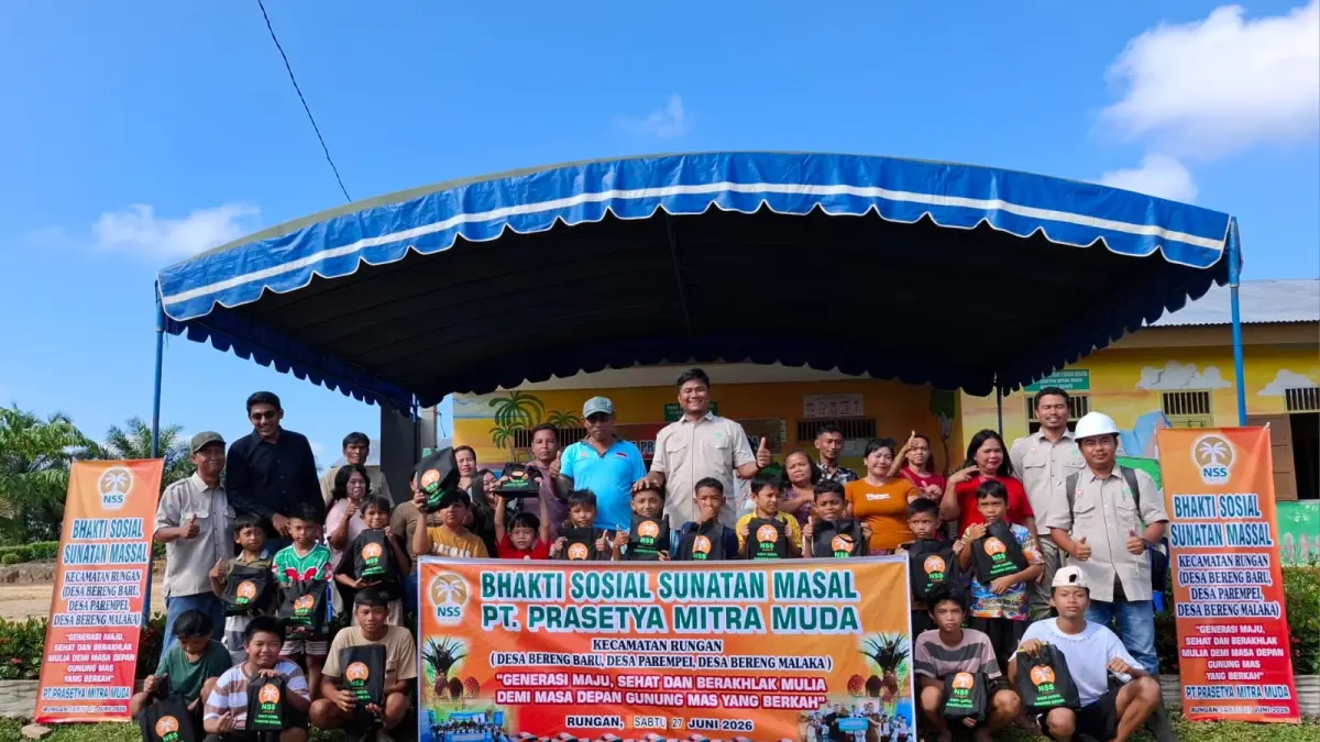 Khitan Massal yang diikuti anak dari Desa Bereng Baru, Desa Parempei, Desa Bereng Malaka, Kecamatan Rungan