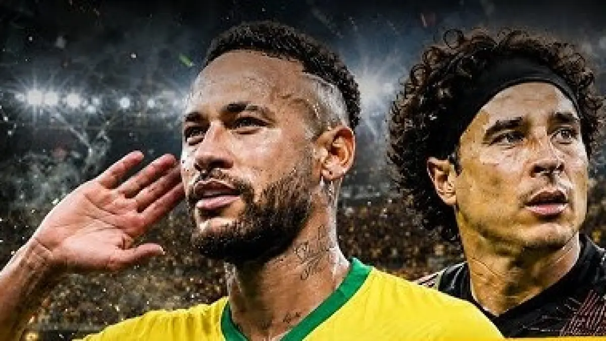 Neymar jr dan Guillermo Ochoa yang mengisyaratkan akhir karirnya di timnas, setelah gagal di Piala Dunia 2026. (ist)