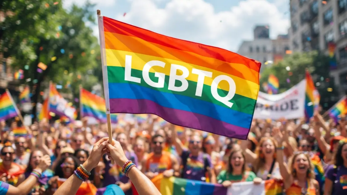 Ilustrasi LGBTQ (AI)