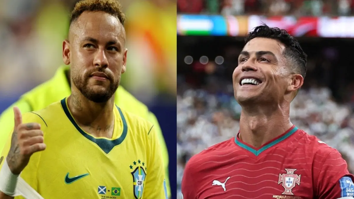 Neymar jr dan Cristiano Ronaldo