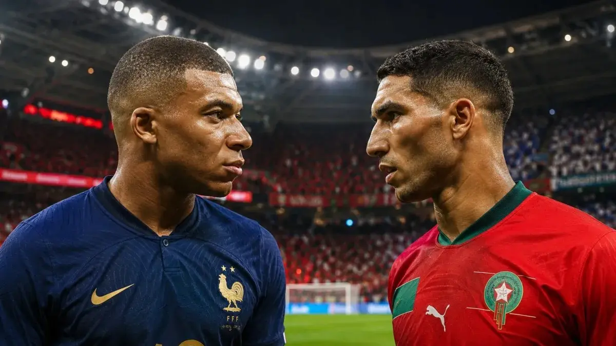 Kylian Mbappe dan Achraf Hakimi, dua rekan lama yang kembali bertemu di Piala Dunia 2026
