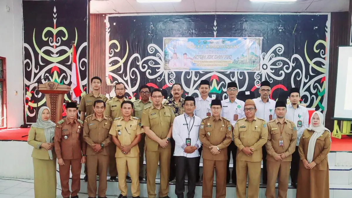 Pemerintah Kabupaten Seruyan mematangkan persiapan Musabaqah Tilawatil Quran dan Hadis (MTQH) XIX serta Festival Seni Qasidah (FSQ), Selasa (7/7). (RIFANI/RADAR SAMPIT)&nbsp;