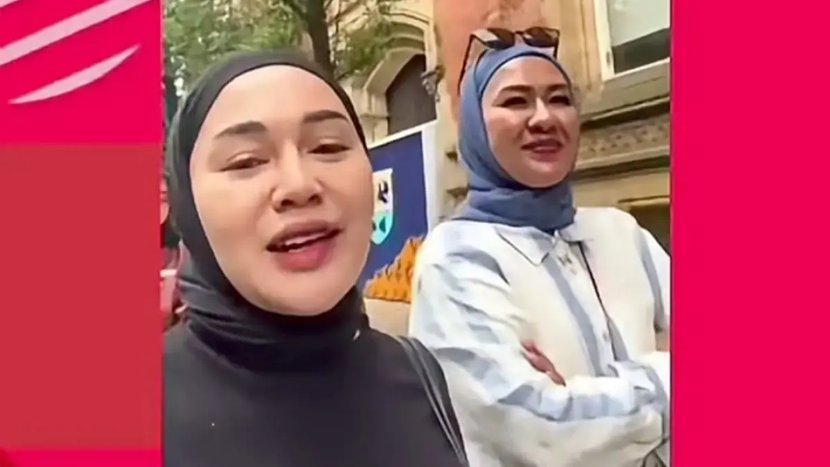 Viral dr. Anggi Aprilyani masuk gereja dan disebut melakukan penistaan. (Instagram: lambe_turah)