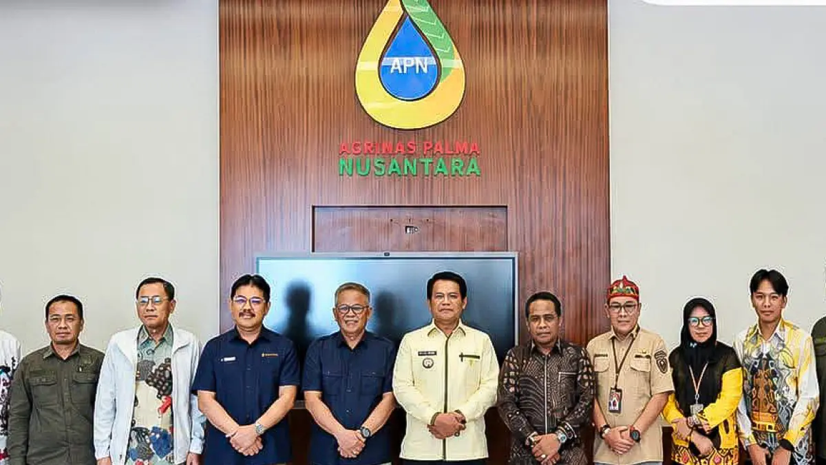 Audiensi Bupati Seruyan Ahmad Selanorwanda dengan jajaran PT Agrinas Palma Nusantara di Jakarta, Kamis (9/7). (ist) 