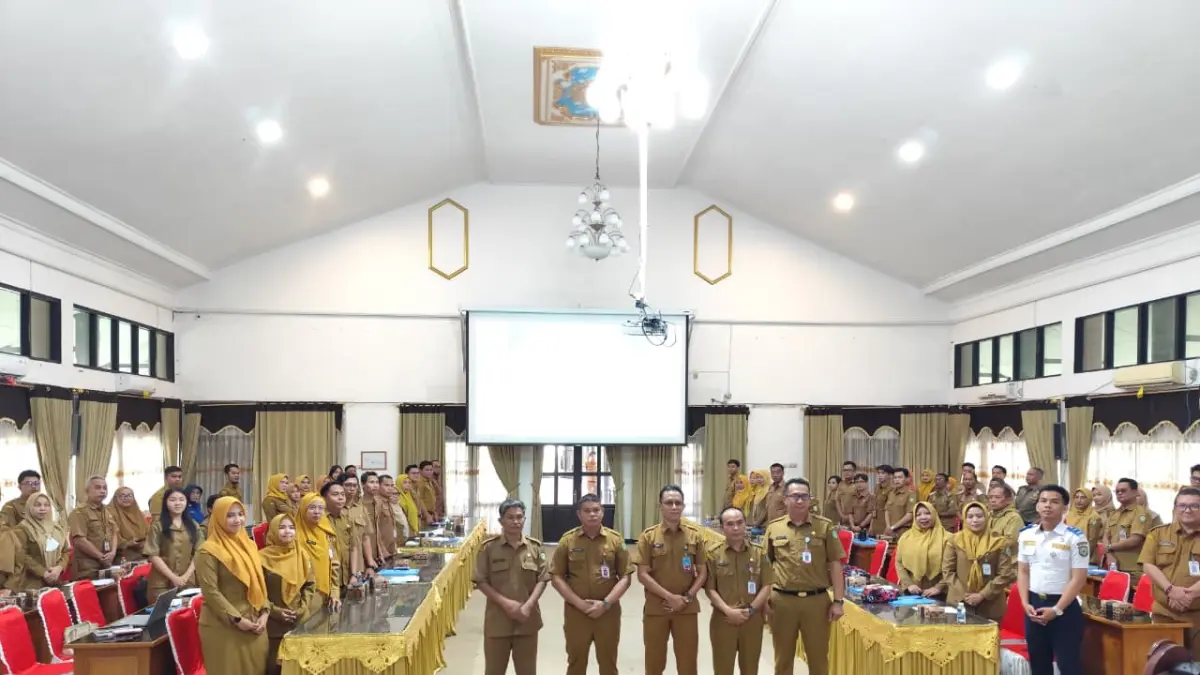Kegiatan Sosialisasi dan Asistensi Indeks Inovasi Daerah yang digelar Bapperida Kotim, Senin (13/7).  (Akbar/Radar Sampit)