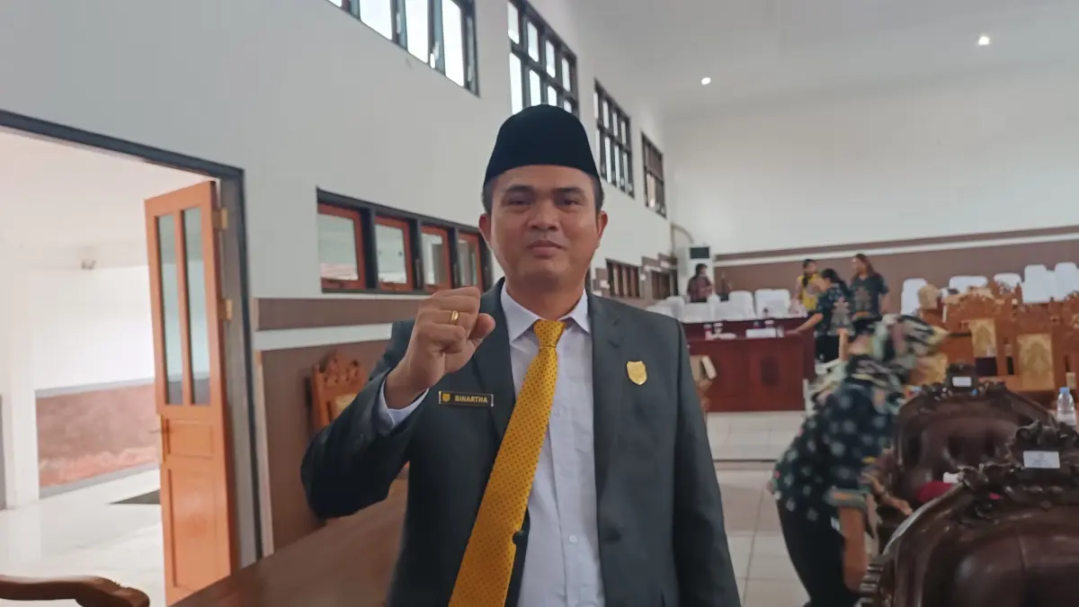 Ketua DPRD Kabupaten Gunung Mas, Binartha (ist)