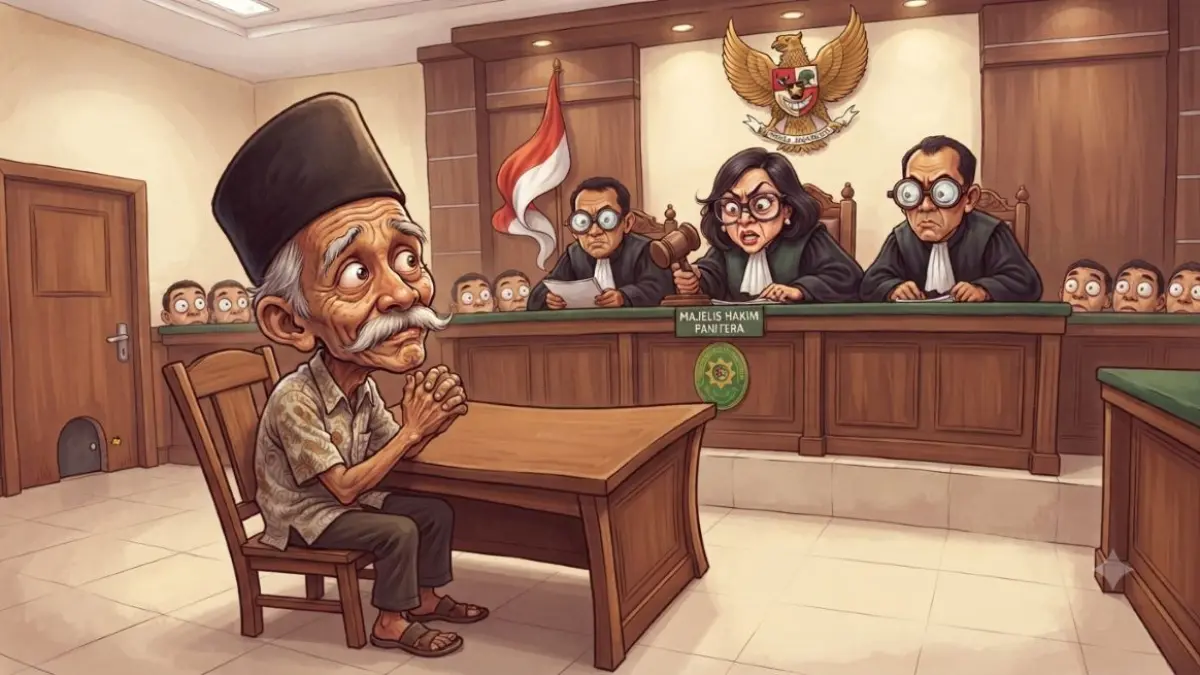 ilustrasi persidangan perkara tindak pidana pencabulan 