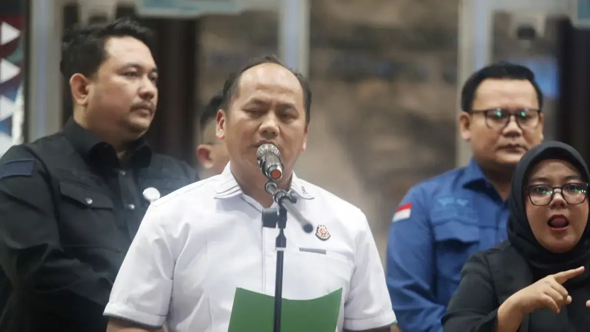 Kapuspenkum Kejagung Anang Supriatna. (Dery Ridwansah/JawaPos.com)
