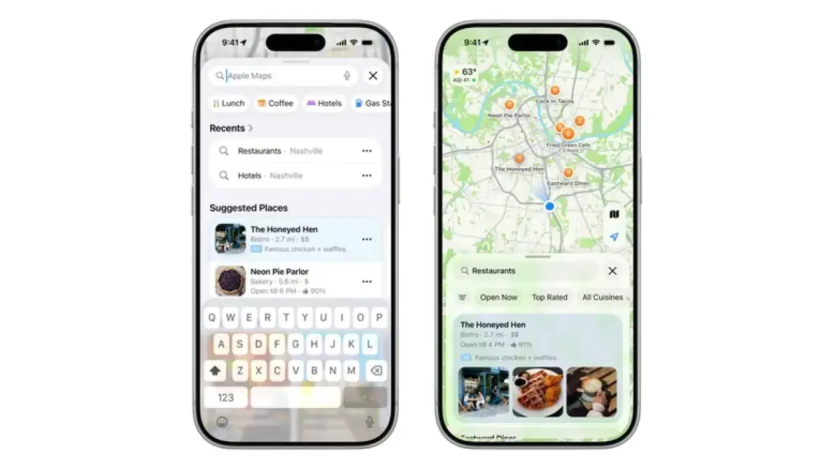 Iklan di Apple Maps. (Dok. Apple)