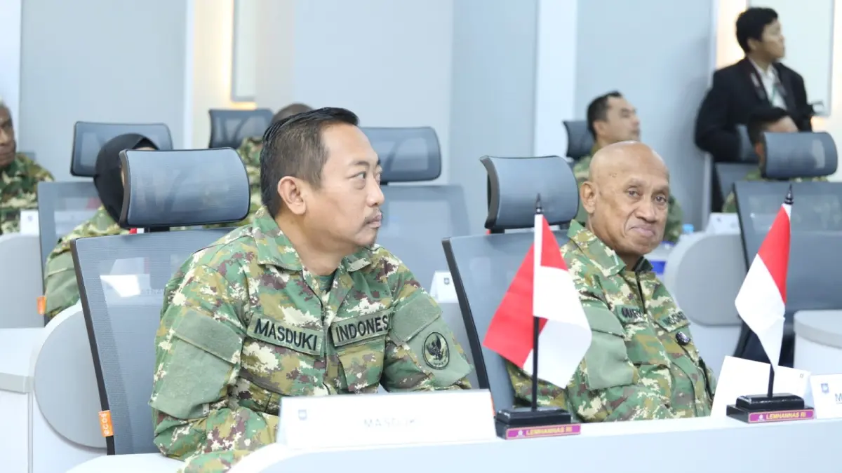 KEPEMIMPINAN: Bupati Sukamara Masduki mengikuti kursus pemantapan pimpinan daerah di Lemhanas RI. 
