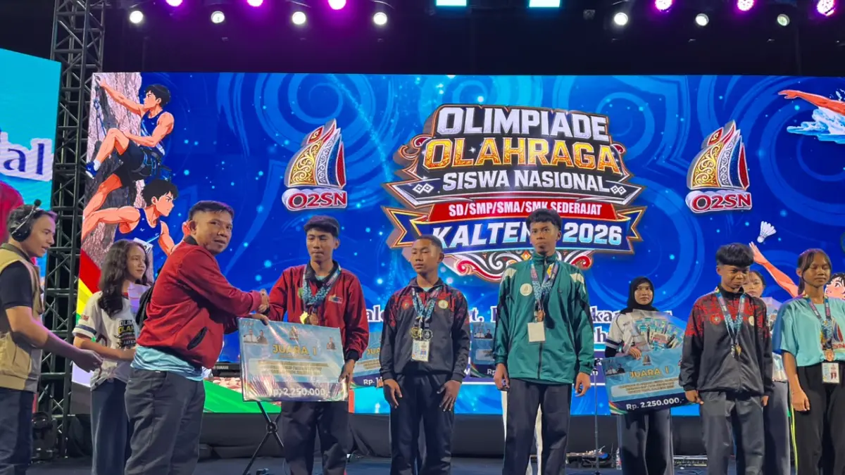 Kontingen Kabupaten Sukamara meraih 13 medali sejumlah Cabor O2SN Kalteng. (FAUZIANNUR/RADAR SAMPIT)&nbsp;