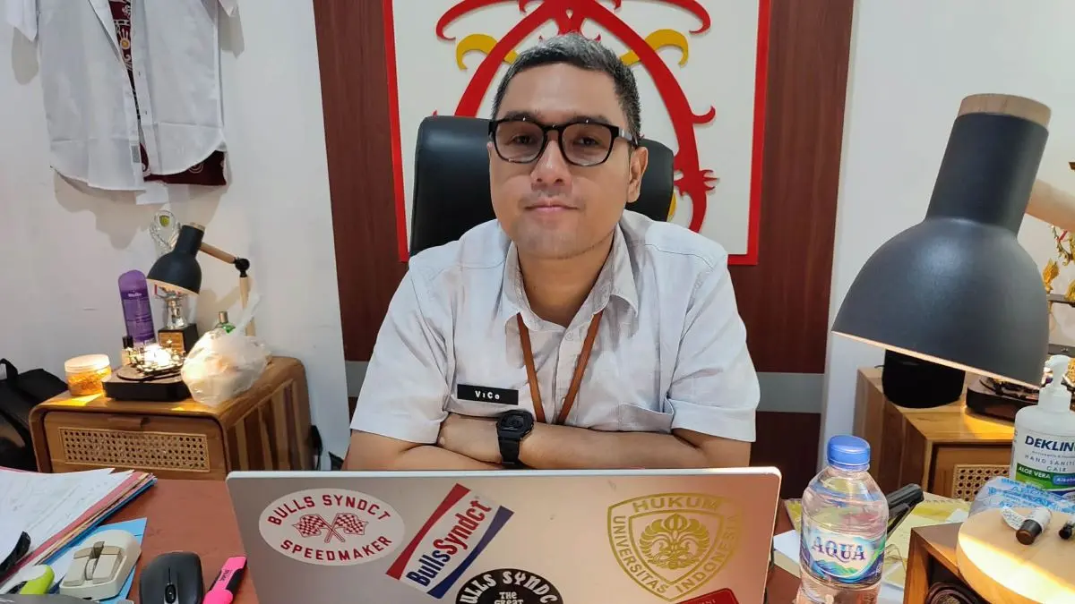 FOTO: Sekretaris Dinas Pendidikan (Disdik) Kota Palangka Raya Aprae Vico Ranan
