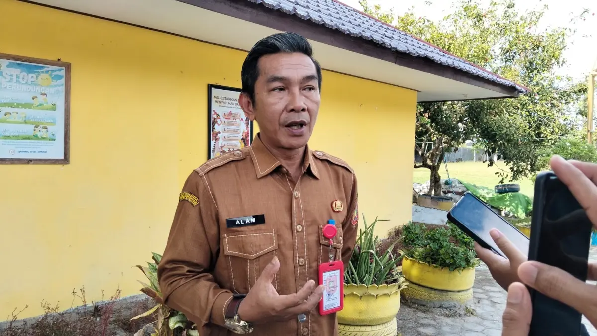 Kepala Dinas Pendidikan dan Kebudayaan Kabupaten Kotawaringin Barat M. Alamsyah