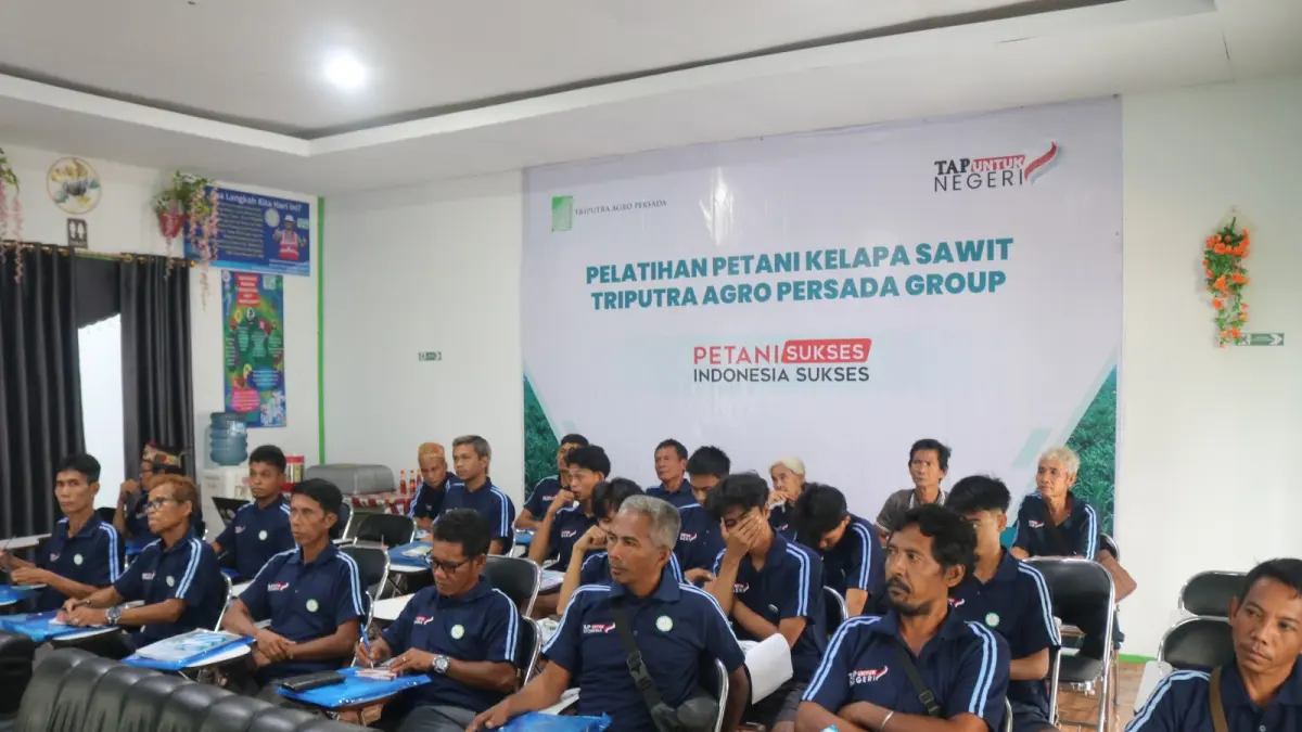 PT Trieka Agro Nusantara (TAN) melaksanakan program Pelatihan Petani Berkualitas dan Sejahtera (Perkasa) untuk meningkatkan kapasitas petani melalui penguatan pengetahuan agronomi. 