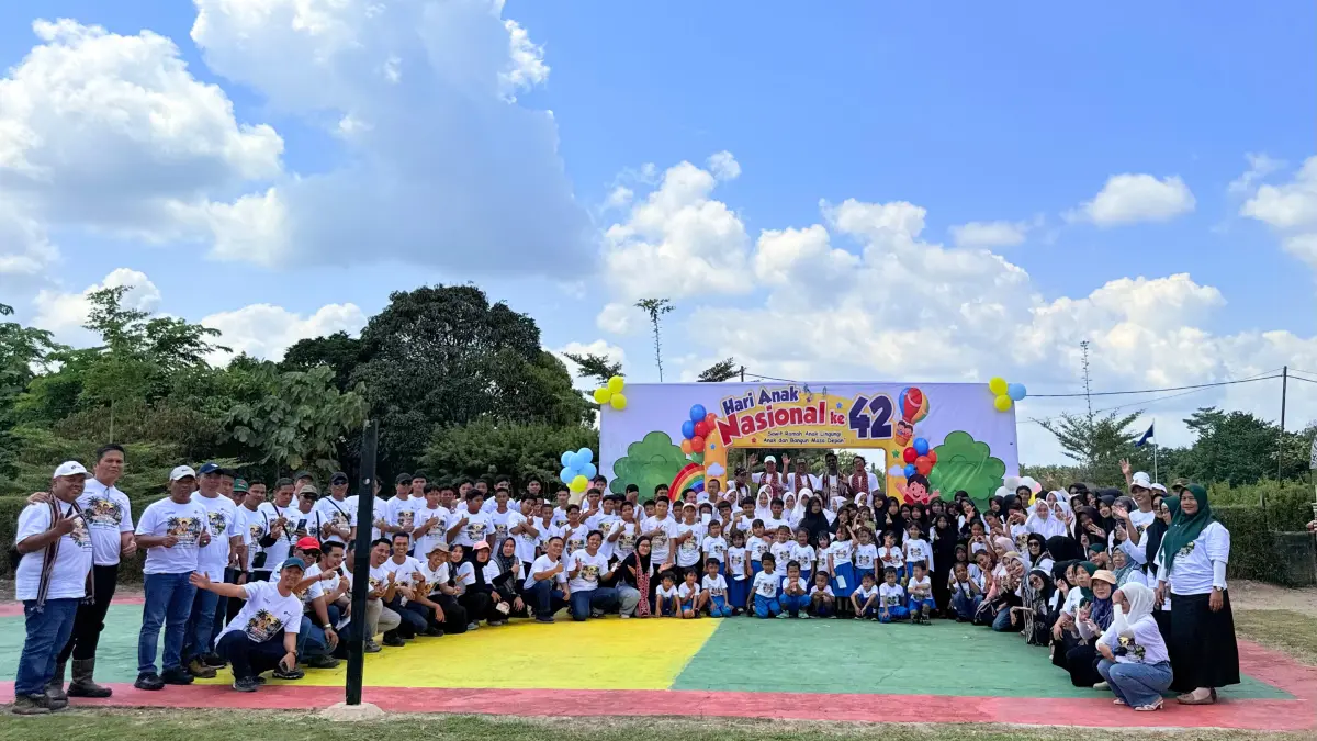 Minamas Plantation melalui Region Kalimantan Tengah–Kalimantan Barat (Kalteng Kalbar) menggelar peringatan Hari Anak Nasional 2026