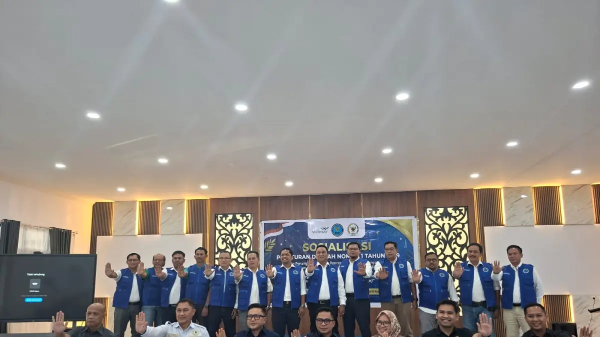 BNNK dan DPRD Kotim memperkuat komitmen mewujudkan lingkungan perusahaan Wilmar Group yang bersih dari narkoba. (Dok.Wilmar)