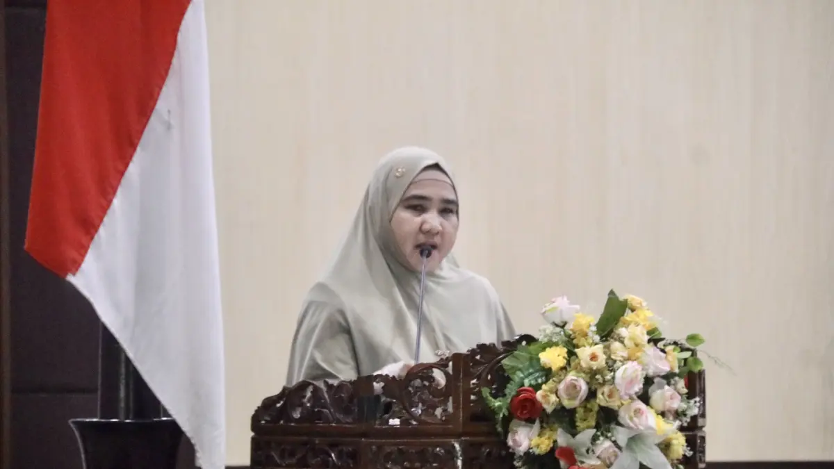 Ketua Badan Pembentukan Peraturan Daerah DPRD Kotawaringin Barat Mina Irawati