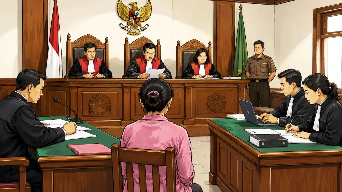 ilustrasi persidangan 