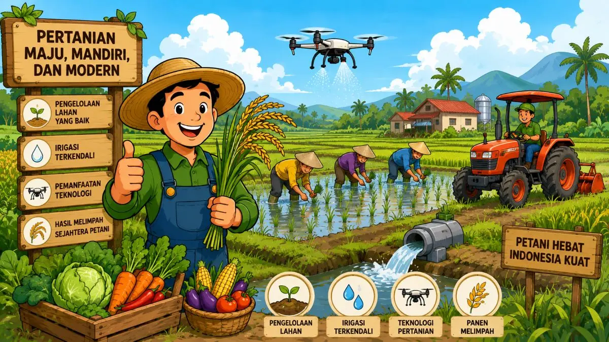 ilustrasi pertanian