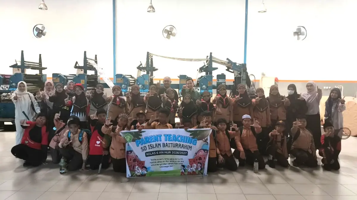 Sekolah Dasar Islam (SDI) Baiturrahim Sampit melaksanakan kunjungan ke Kantor Surat Kabar Harian Radar Sampit, Sabtu pagi (1/8/2026).