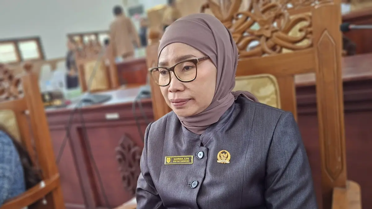 Anggota DPRD Kabupaten Gunung Mas Sahriah. (ist)