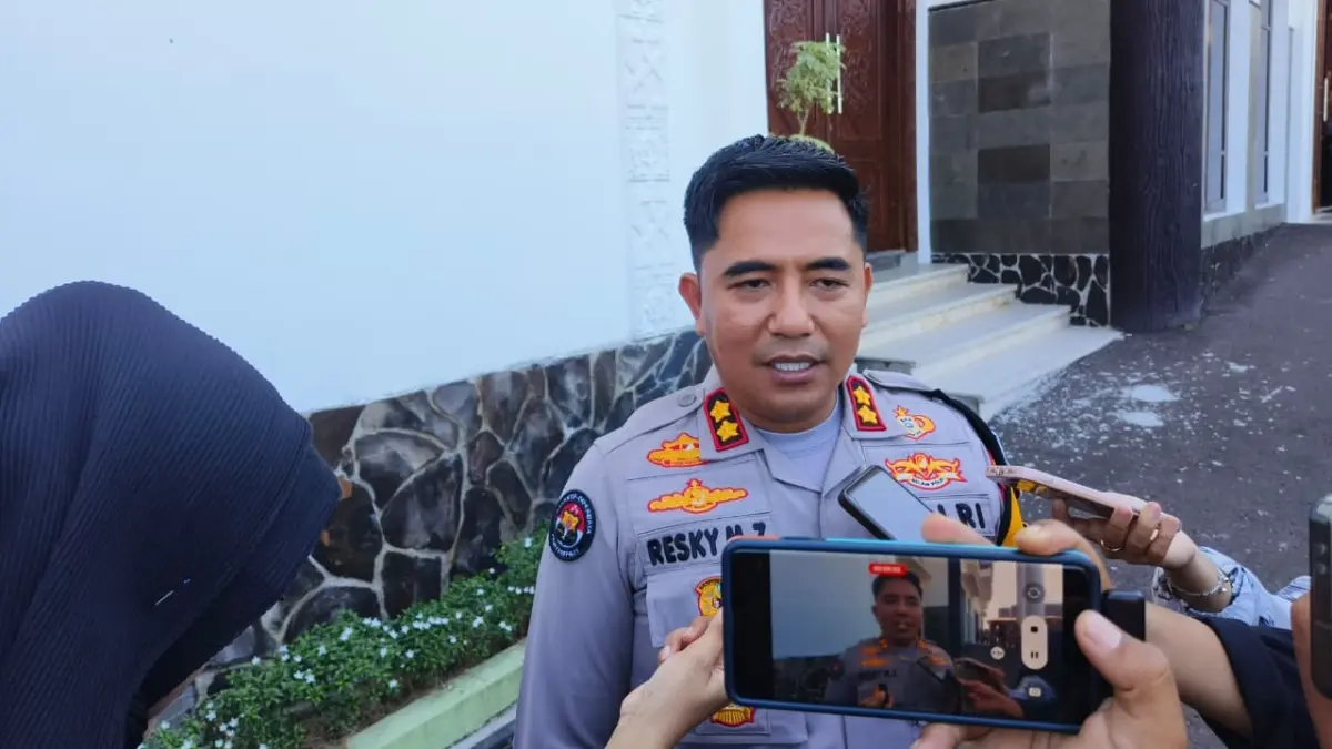 Kapolres Kotim, AKBP Resky Maulana Zulkarnain, berharap kasus ini menjadi pembelajaran bagi masyarakat agar tidak lagi melakukan pembakaran lahan.  (Akbar/Radar Sampit)