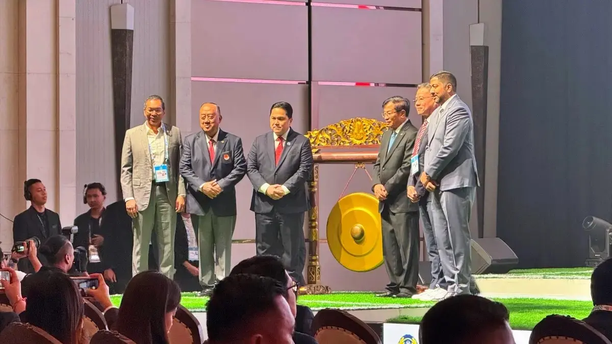 SE INDONESIA: Pembukaan kongres PSSI 2026, di Jakarta, Senin (3/8). (dok.jawapos.com)