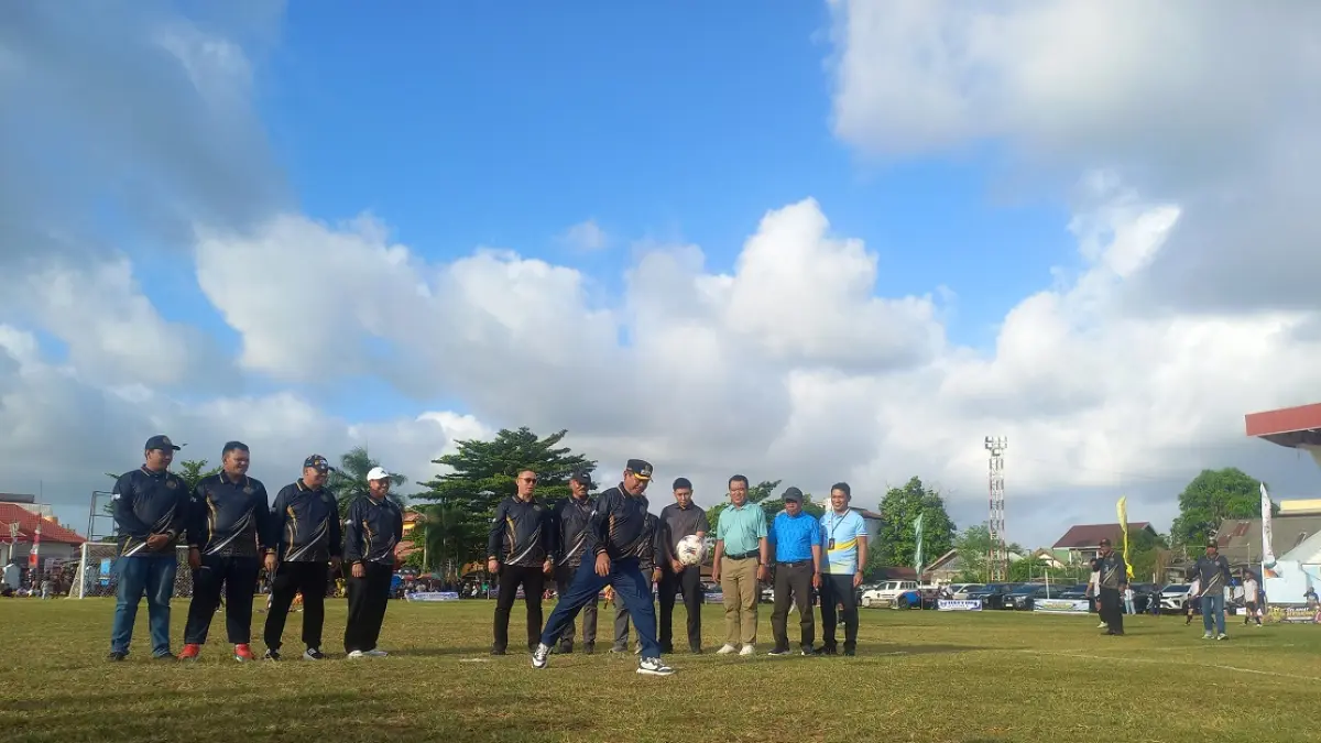 Pembukaan Turnamen Sepak Bola Bupati Cup Seruyan 2026 pada Senin (3/8).

&nbsp;&nbsp;