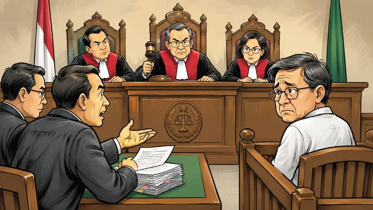 ilustrasi persidangan