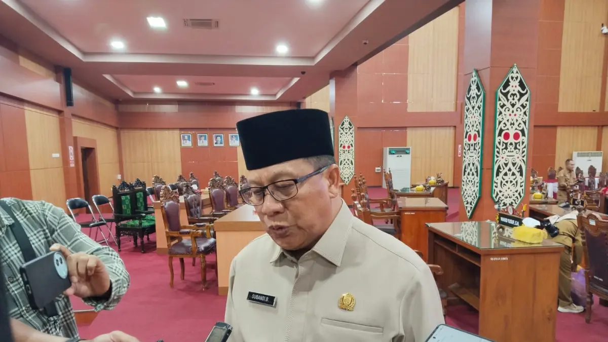 Ketua DPRD Kota Palangka Raya, Subandi. (ist)