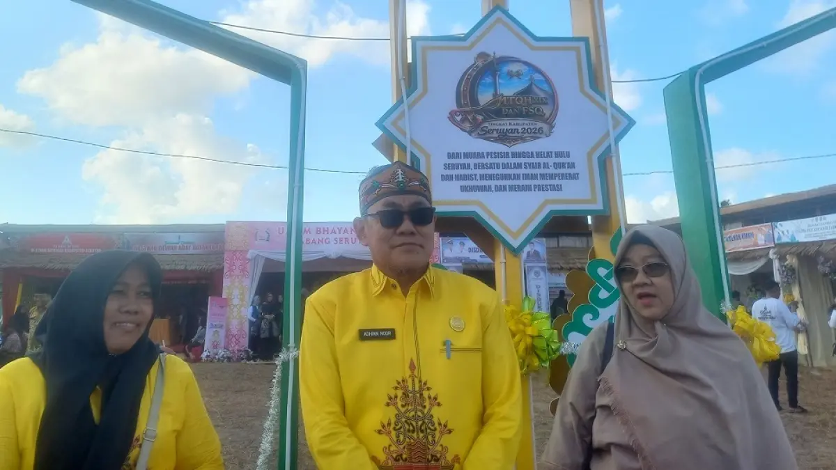 Dinas Ketahanan Pangan dan Pertanian Kabupaten Seruyan menyediakan pasar pangan bersubsidi selama rangkaian Musabaqah Tilawatil Qur’an dan dan Hadits (MTQH) Kabupaten Seruyan.&nbsp; (RIFANI/RADAR SAMPIT)
